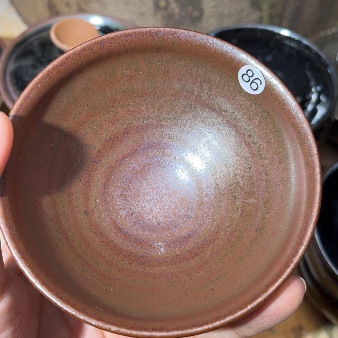 茶盏义兴龙窑坚持真柴烧