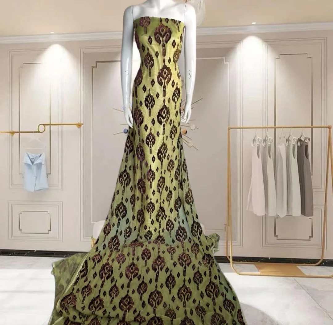 艾提拉斯风格丝绸布料