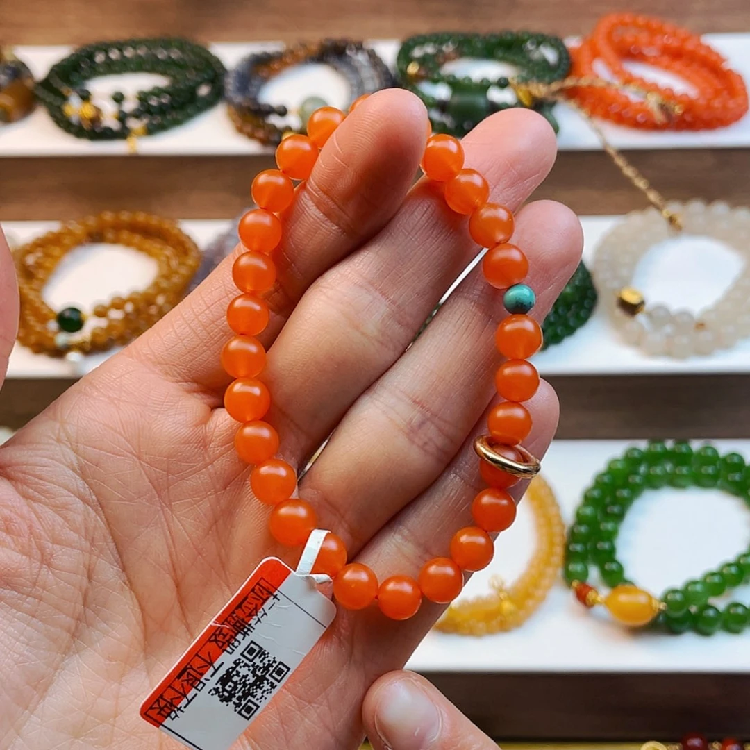 【闪购商品】南红玛瑙手串未镶嵌