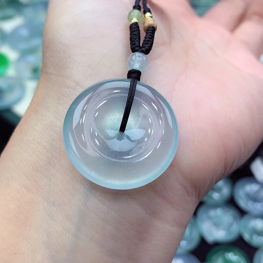 颈饰未镶嵌翡翠编号85-尺寸25/6.6