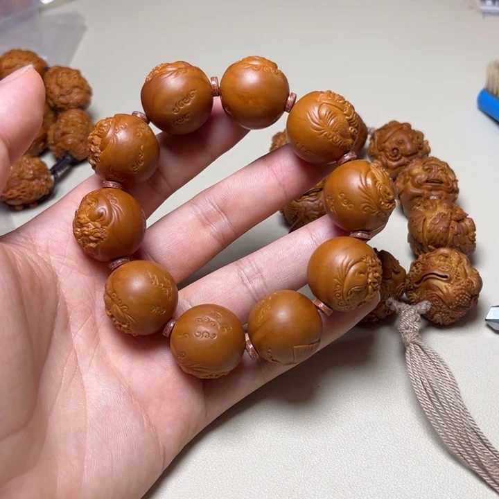 心****吊坠橄榄核磐石钟馗