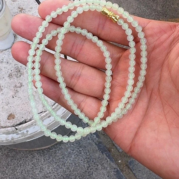 和田玉未镶嵌项链