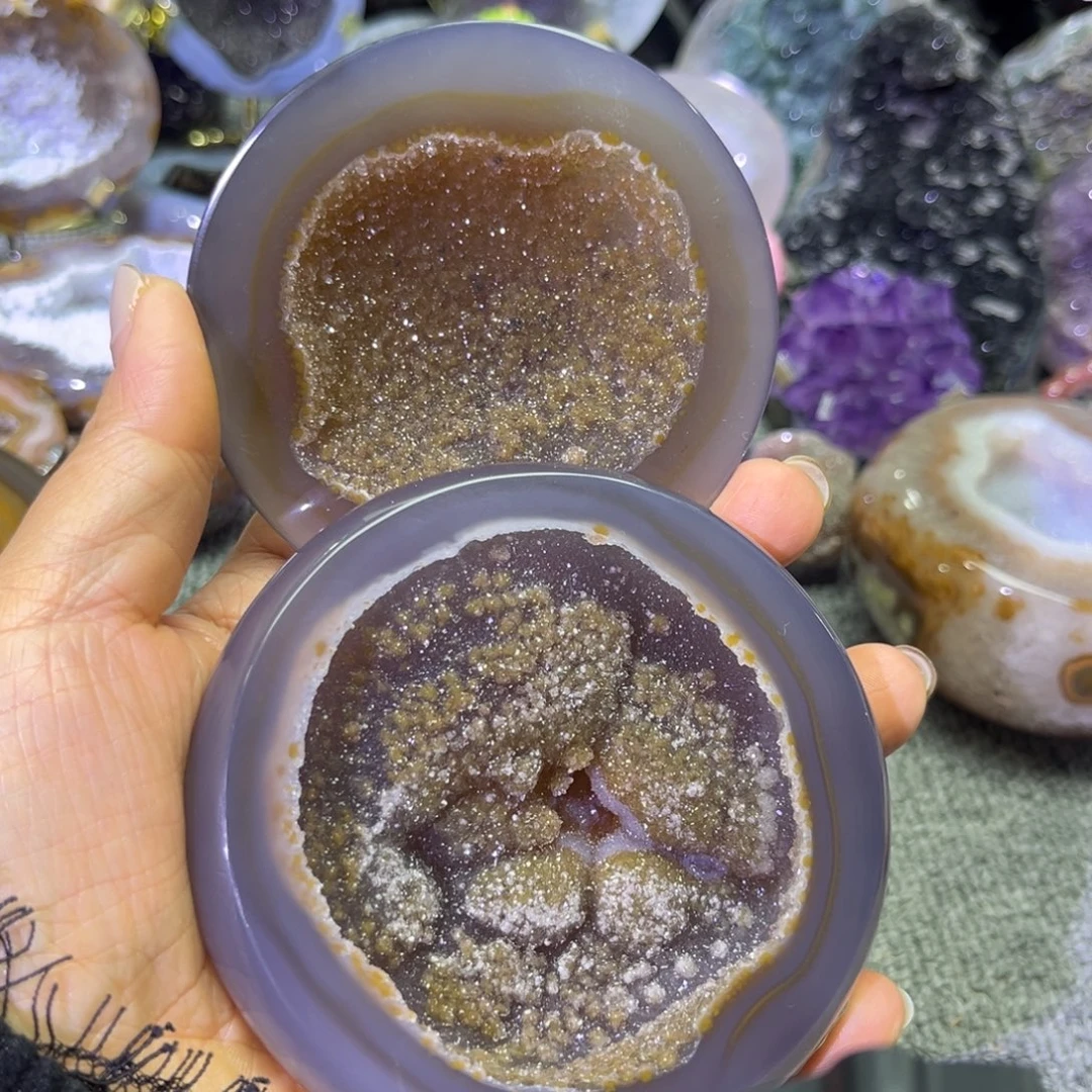 摆件紫晶未镶嵌水晶