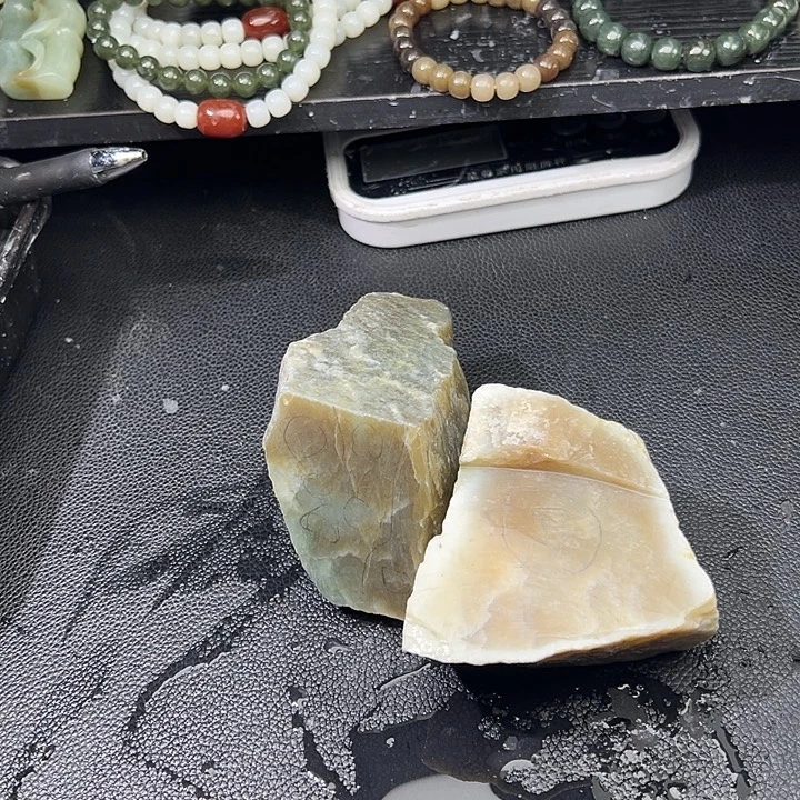 和田玉（糖玉）未镶嵌车挂