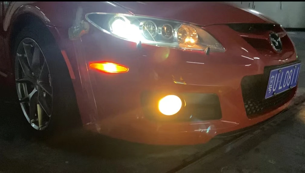 马自达6升级日规MPS同款前杠侧灯