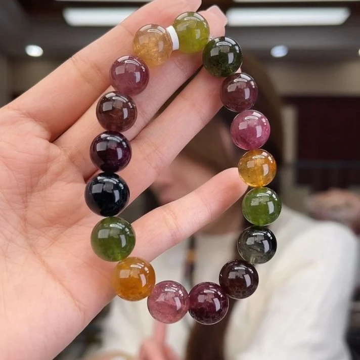 01420631碧玺/未镶嵌12mm+碧玺单圈多样性发货31