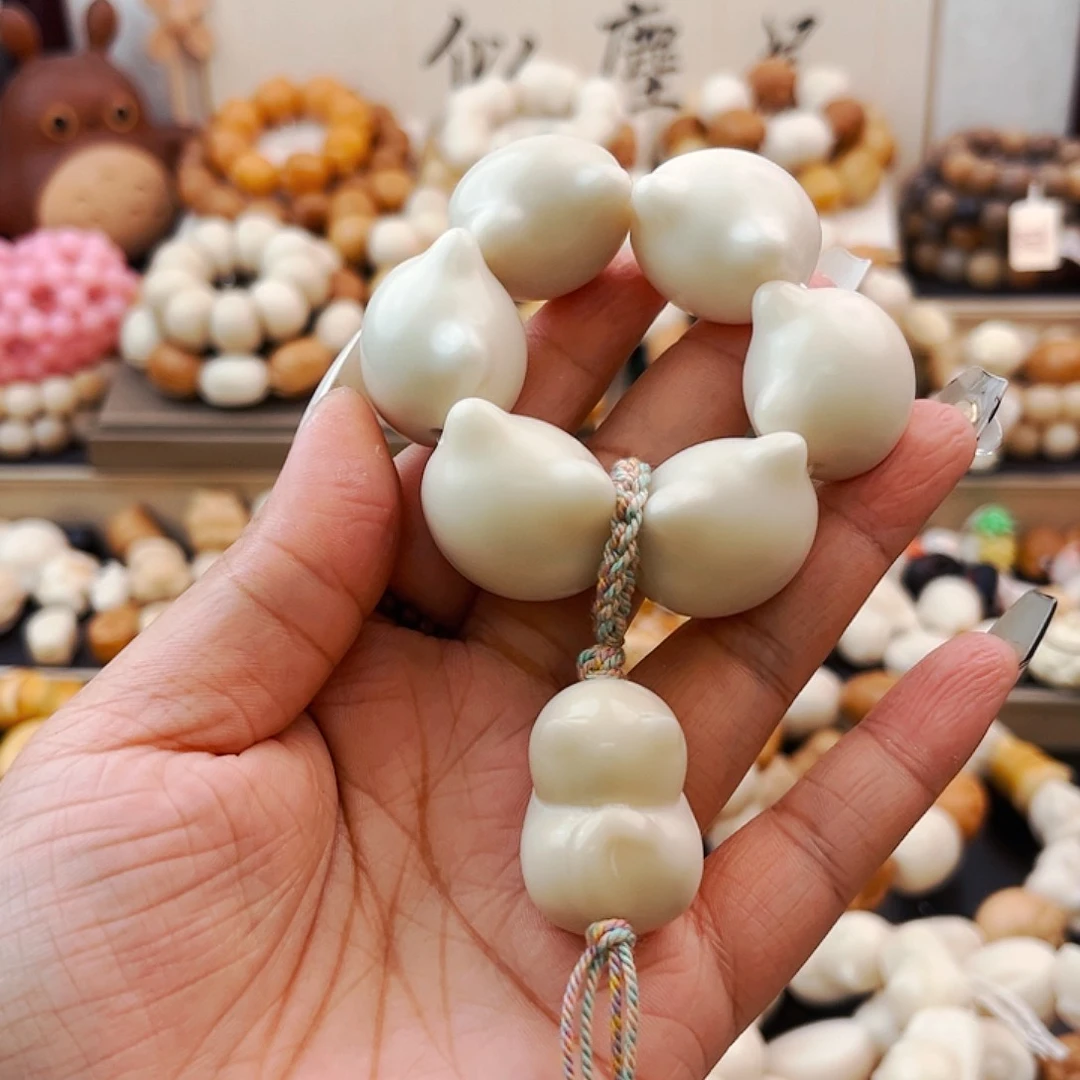 菩提根/象牙果手串猫头手捻