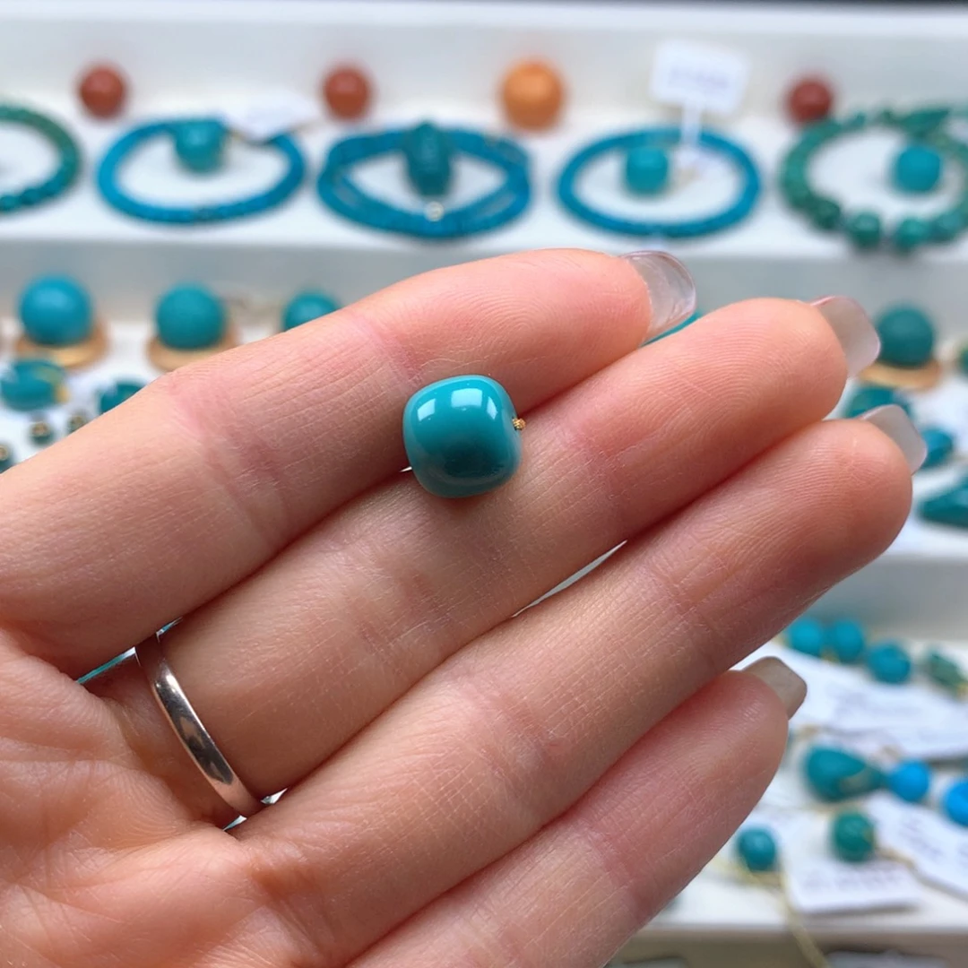 绿松石配饰未镶嵌真****棒