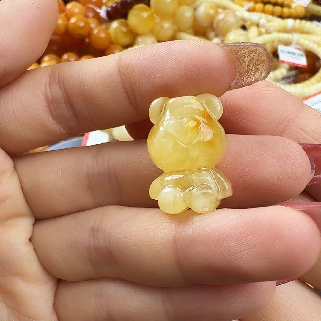 琥珀未镶嵌珠宝奇石