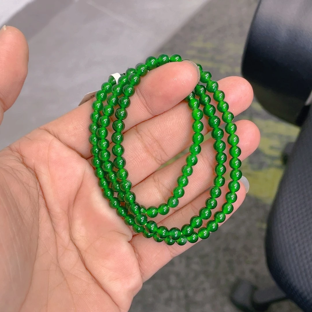 颈饰未镶嵌翡翠A货卡5