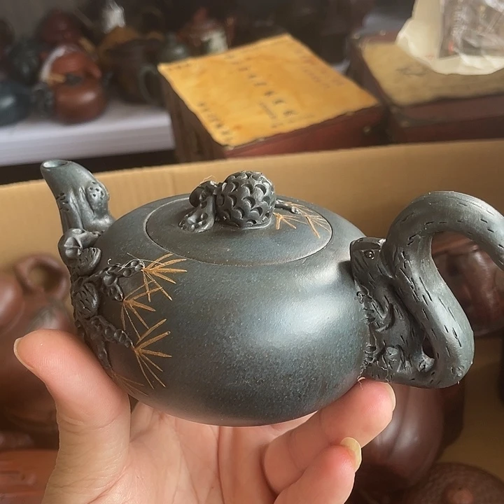 茶壶紫砂紫砂壶大家都知道喜欢紫砂