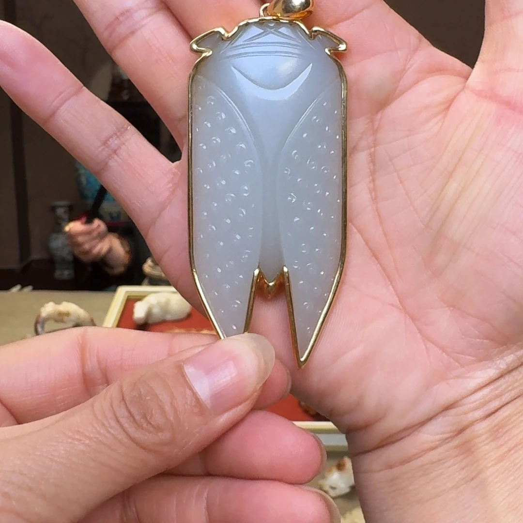 和田玉颈饰未镶嵌凯**乐