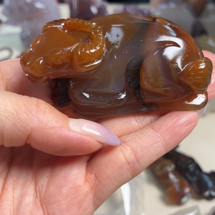 玛瑙/玉髓未镶嵌吊坠(不含链)