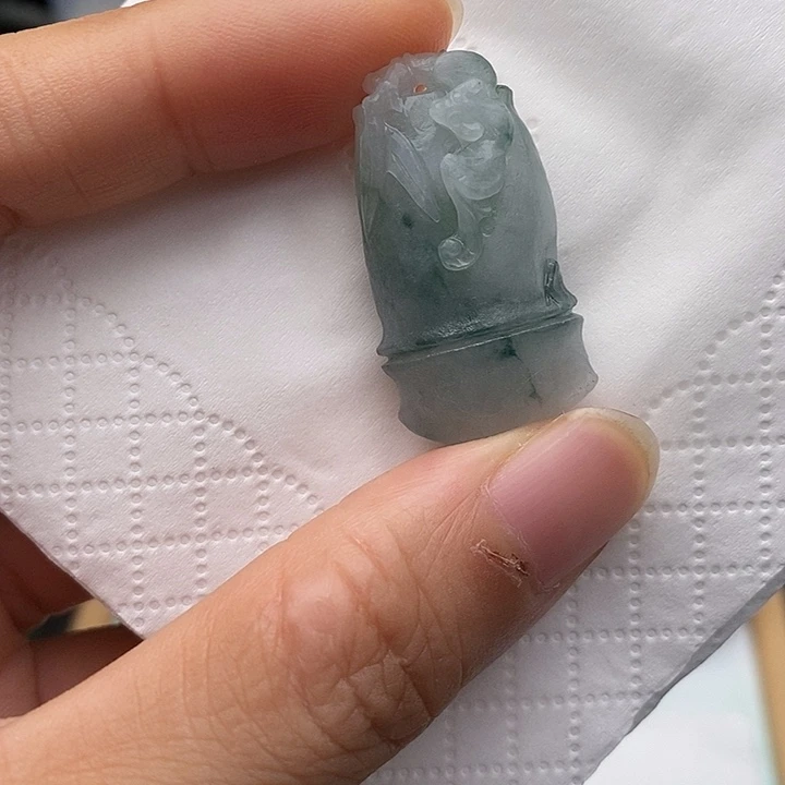 未镶嵌定制翡翠竹子