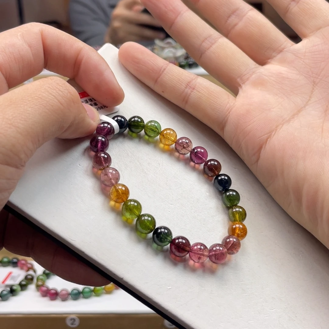 碧玺手串未镶嵌8mm.mmmmmmm