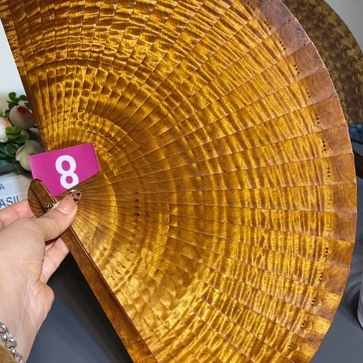 金丝楠赵*金丝楠木扇子