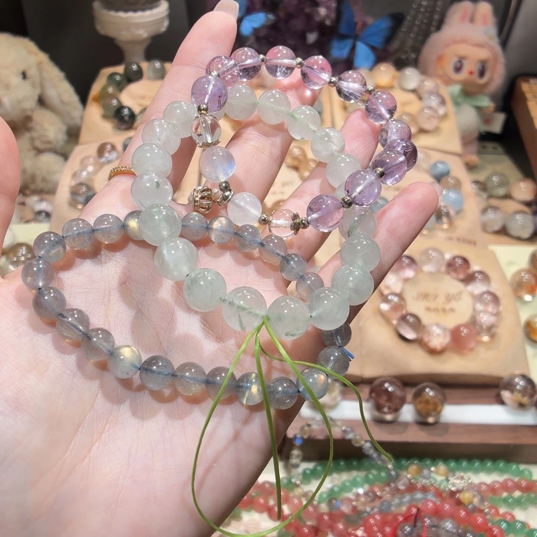 手链水晶银S925镶嵌