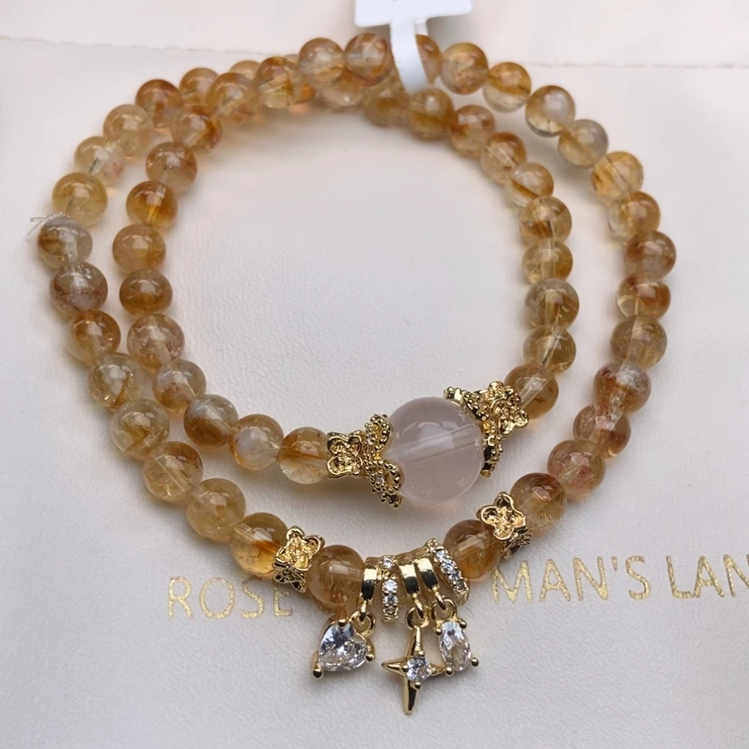 七***8水晶手链未镶嵌水晶手链