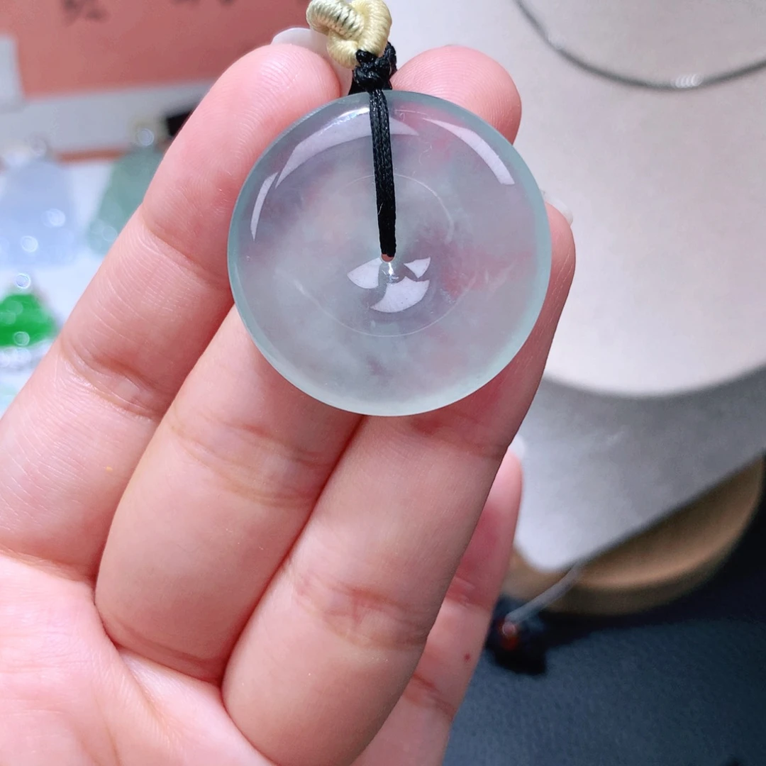 颈饰未镶嵌翡翠扣子