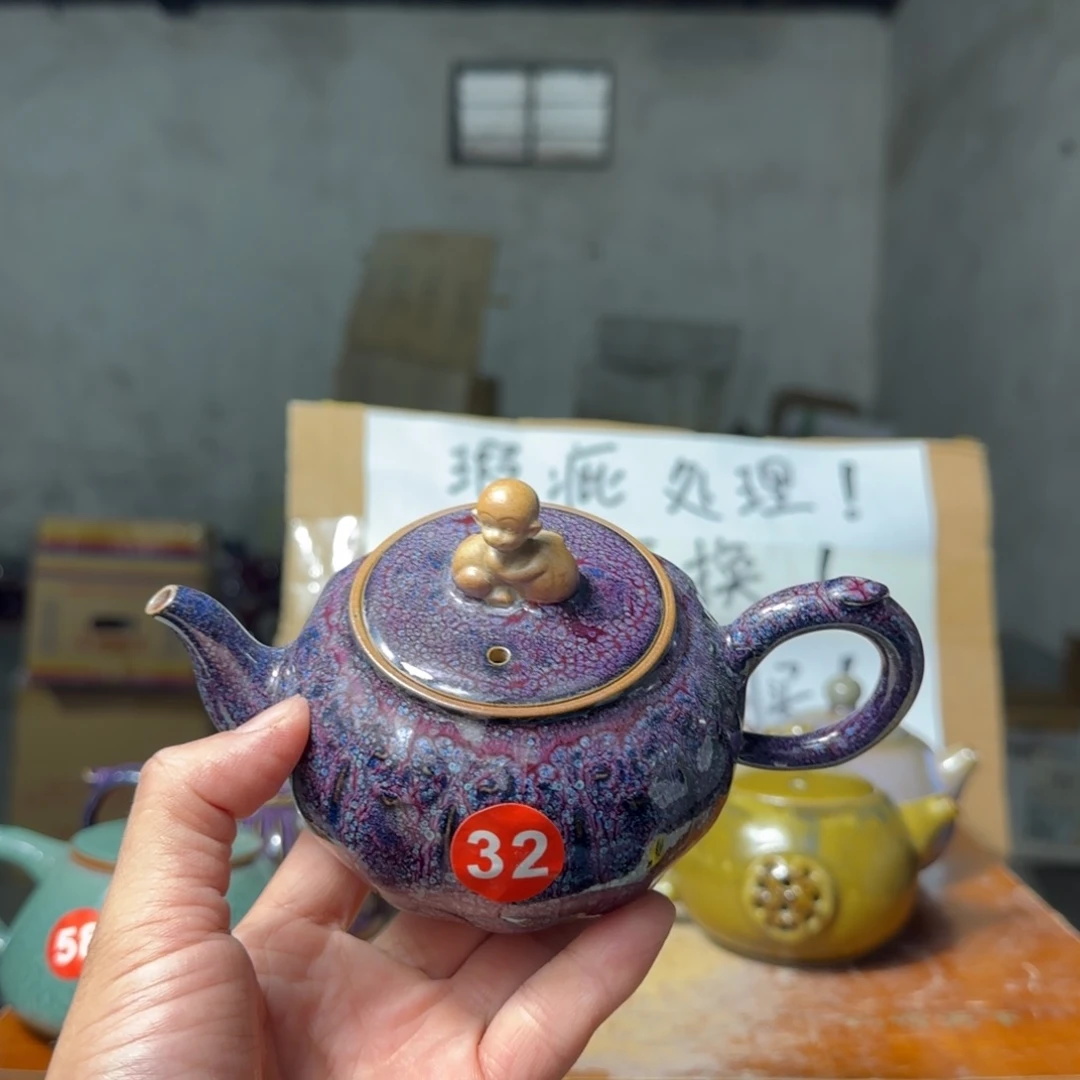 摆件郑家钧瓷摆件微瑕
