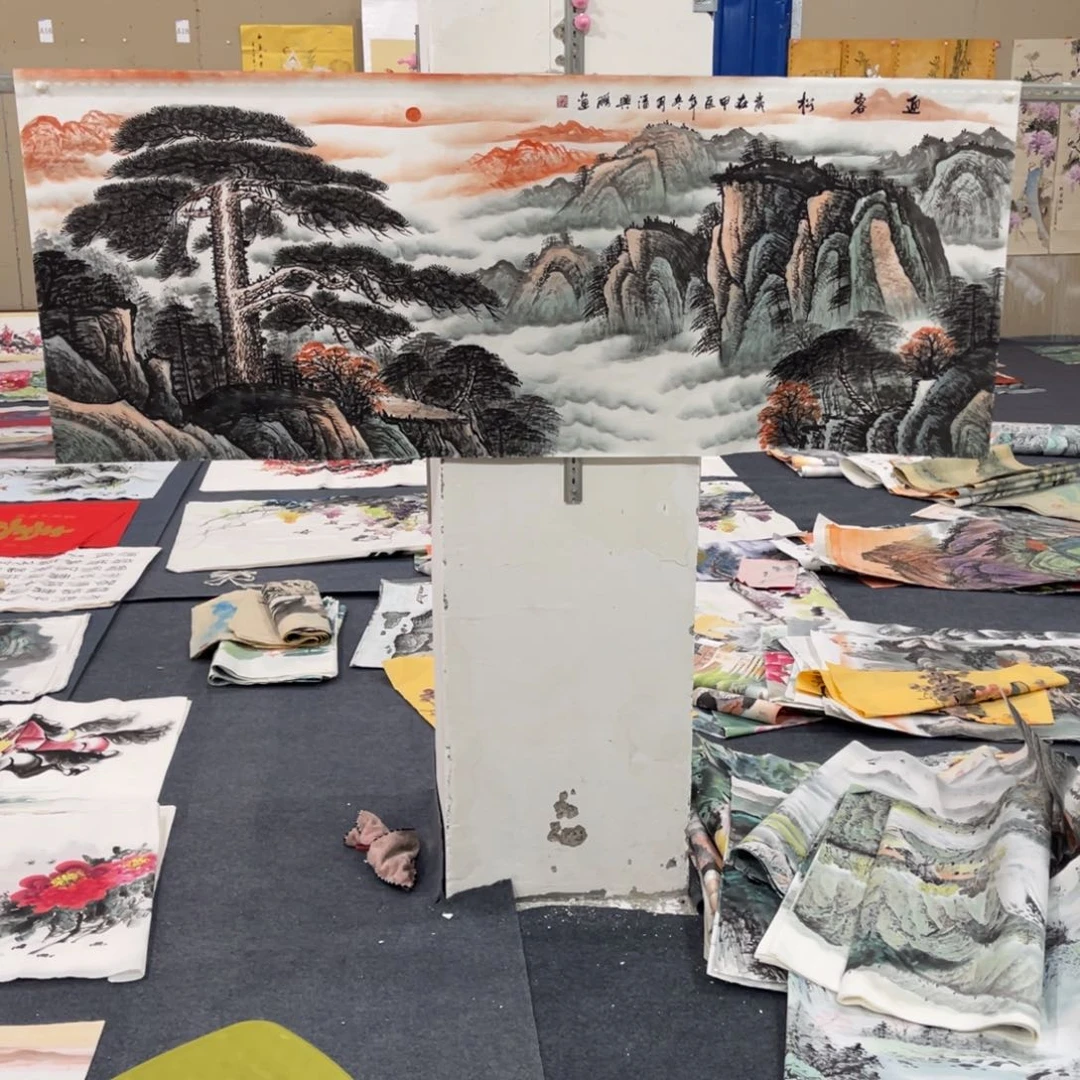 国画处理作品看好再拍哦