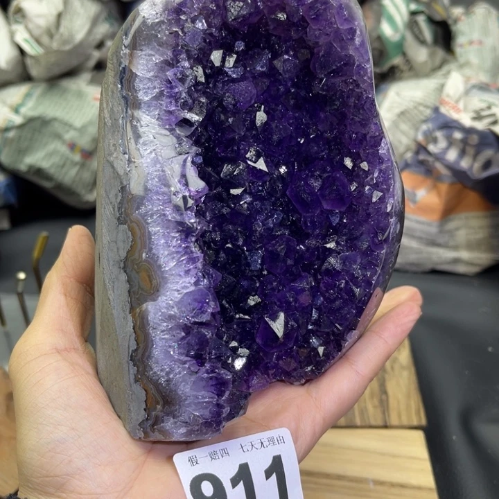 未镶嵌大型摆件（非配饰）紫晶