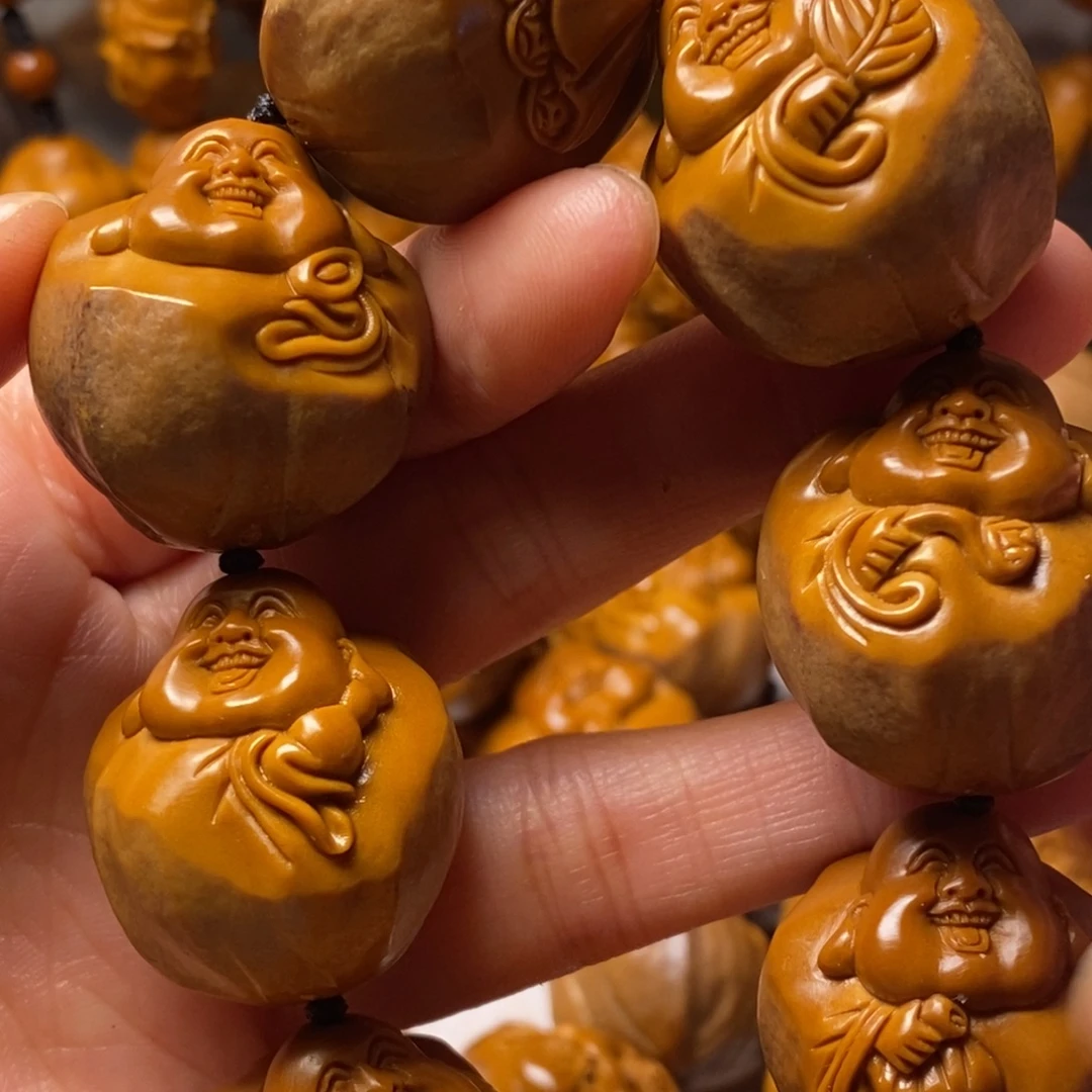 张***浩手串/手链橄榄核包衣大弥勒精品