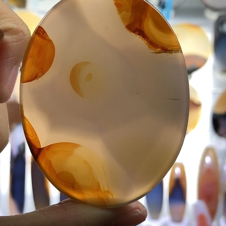 查罗石未镶嵌珠宝半成品89