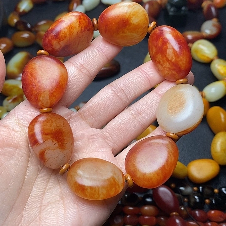 9***光和田玉未镶嵌手链