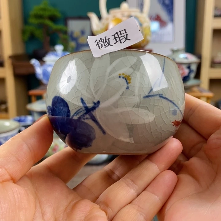 瓷片手工制作工艺精湛等特点为