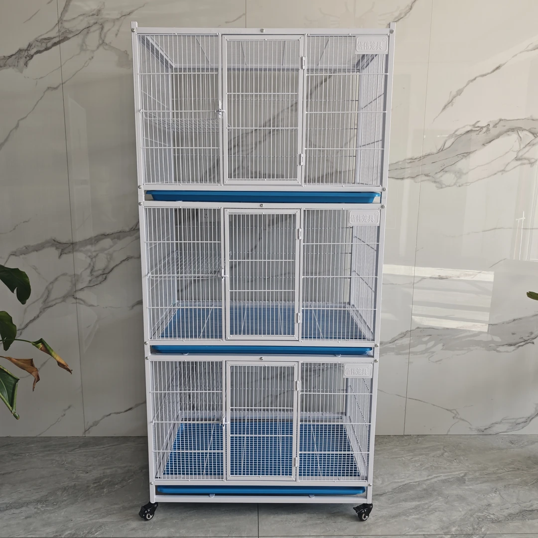 加厚加密多层带平台带托盘带脚轮鸽子笼适合养殖家用