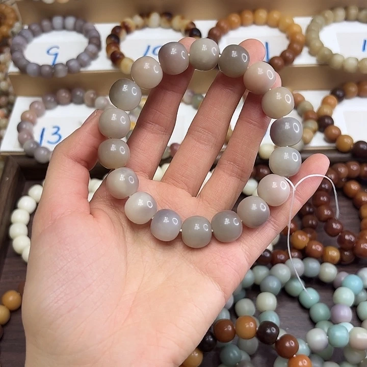 菩提根/象牙果手串卡14琉璃盏苹果珠