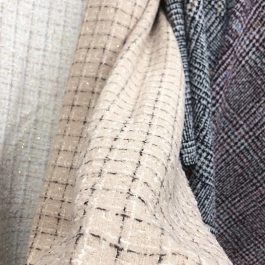 混纺2.2时尚潮流小香风面料