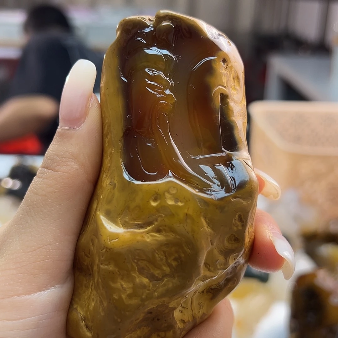 玛瑙/玉髓未镶嵌吊坠(不含链)