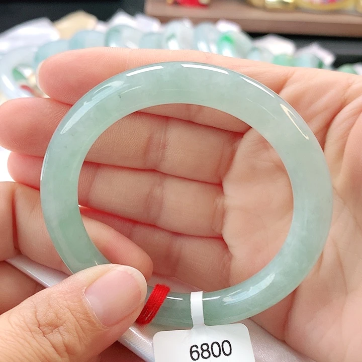未镶嵌手镯翡翠54圆