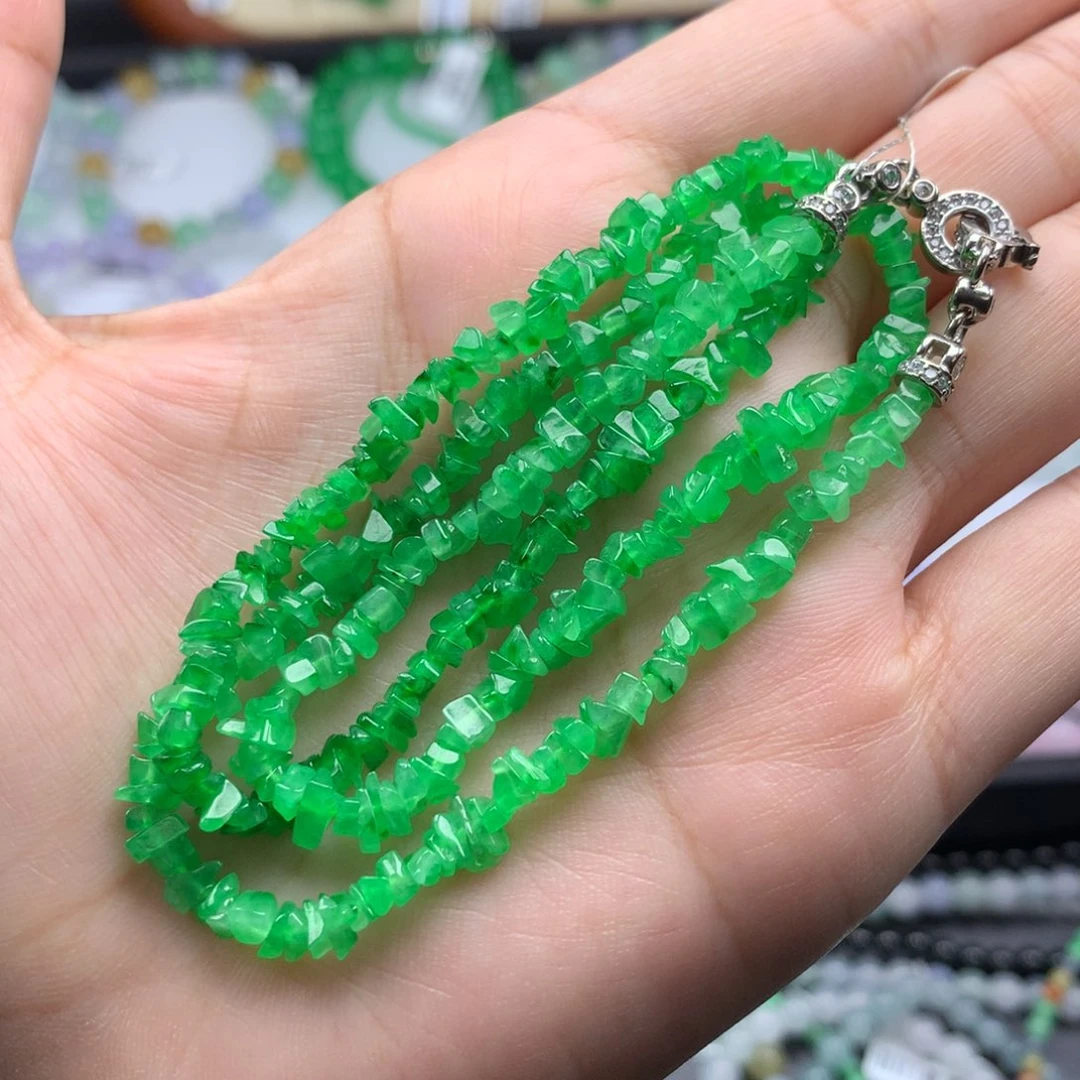 毛衣链未镶嵌翡翠