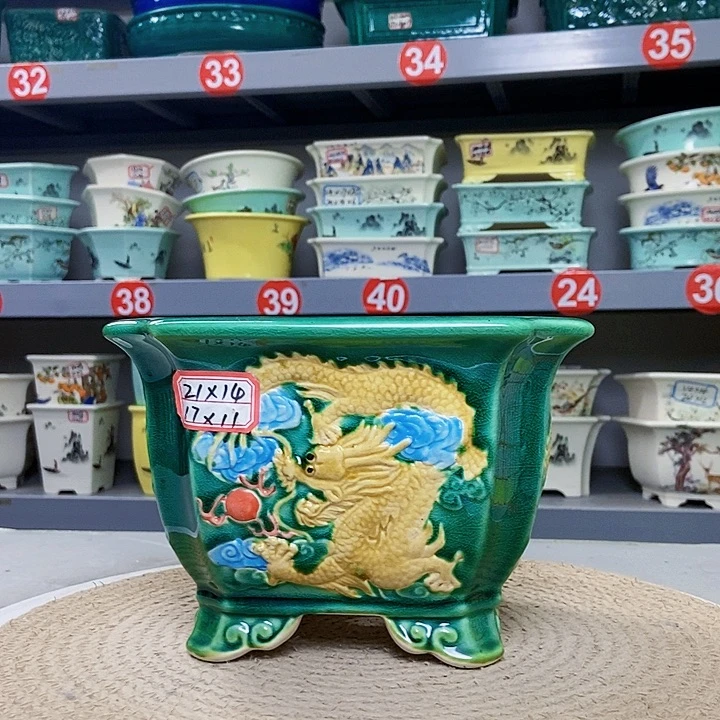 紫砂花瓶紫砂花盆