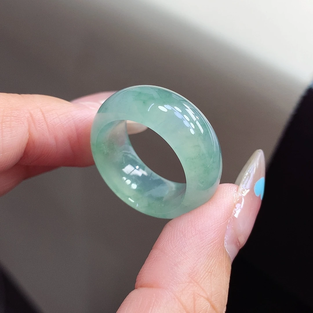 翡翠戒指未镶嵌18-20号