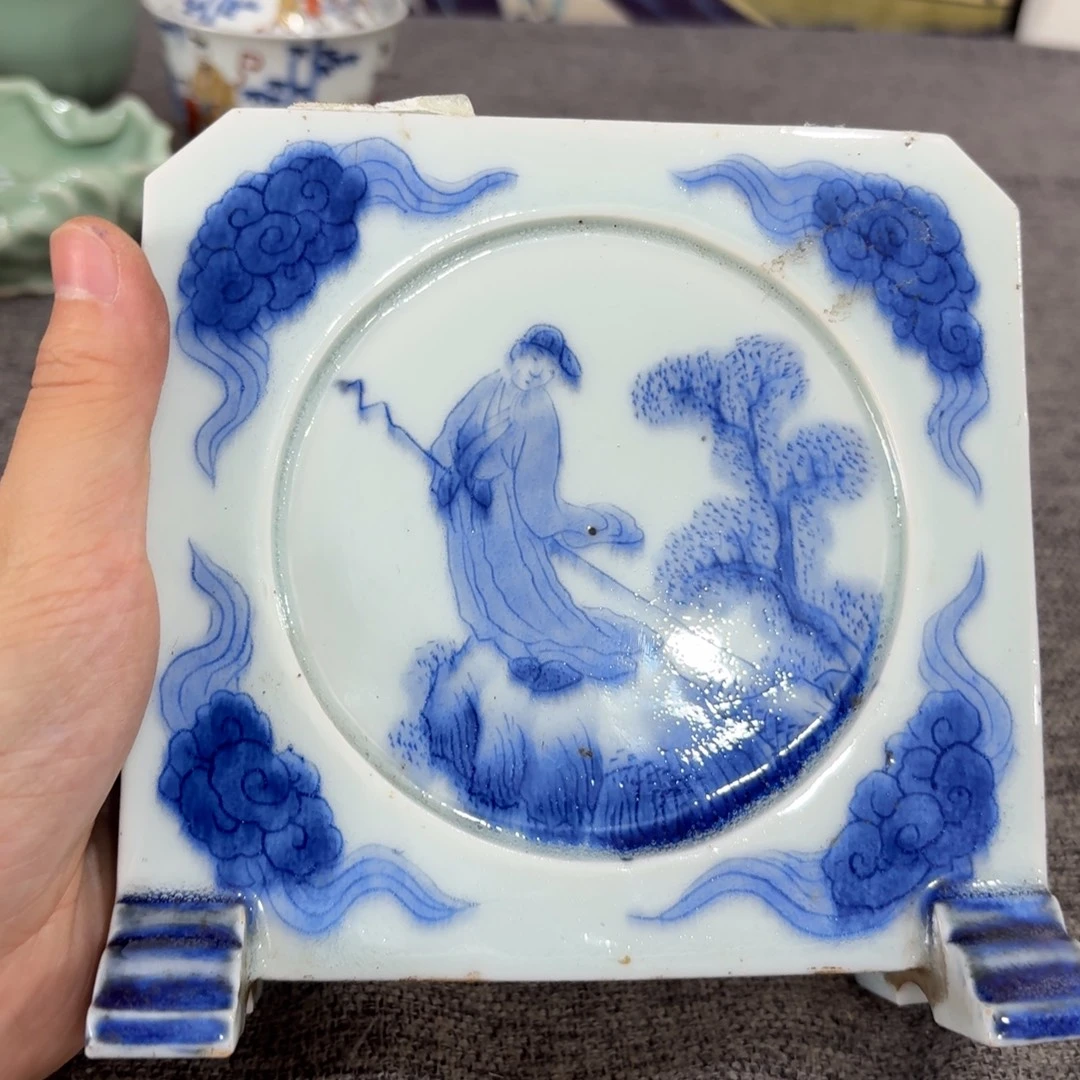 瓷片非常好用漂亮的茶具