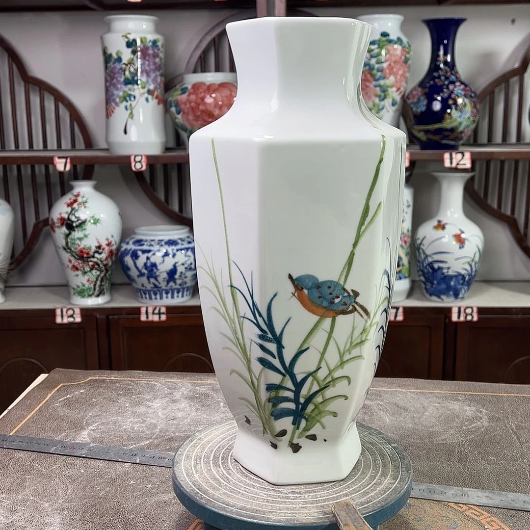 摆件陶景德镇陶瓷6竹