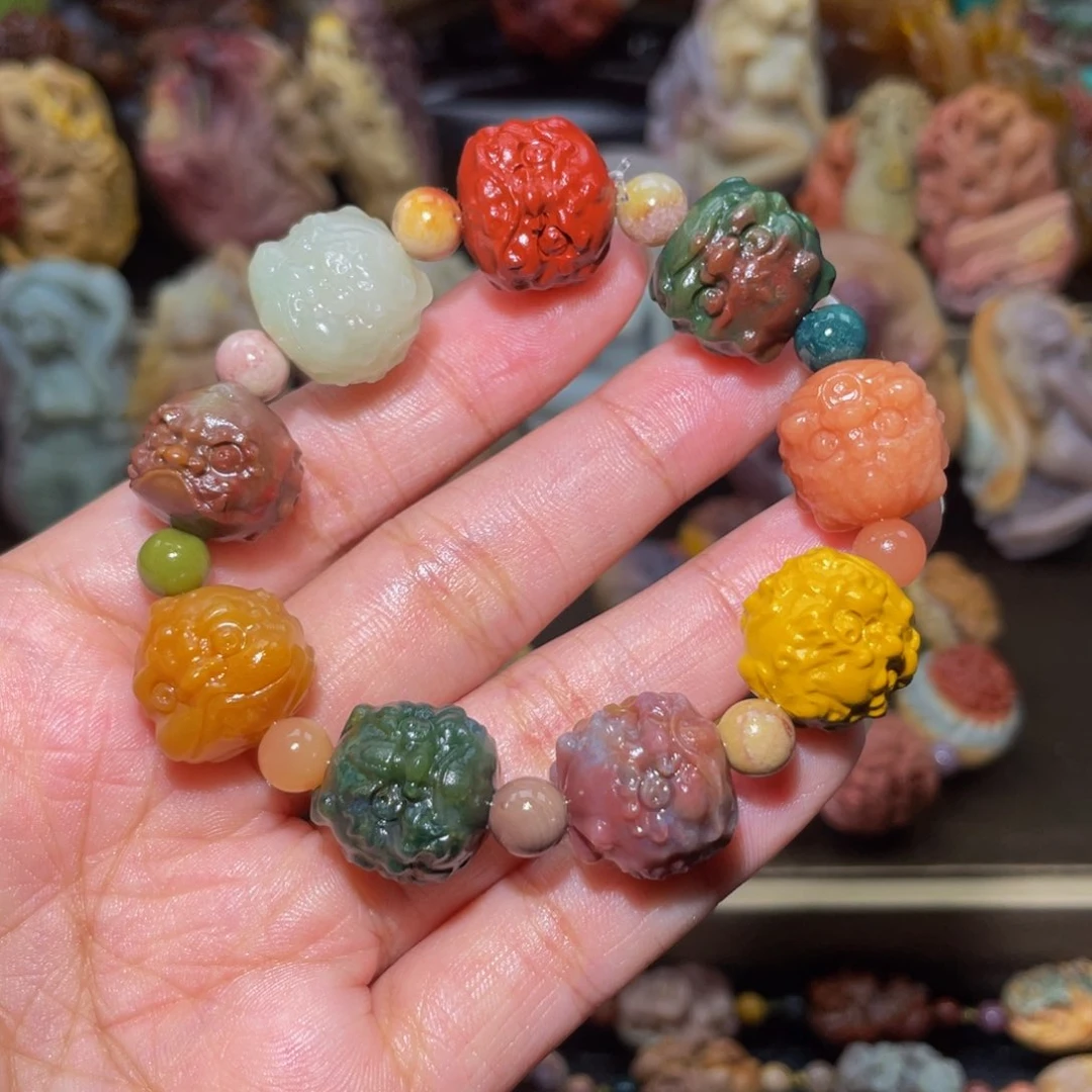 未镶嵌手串石英质玉