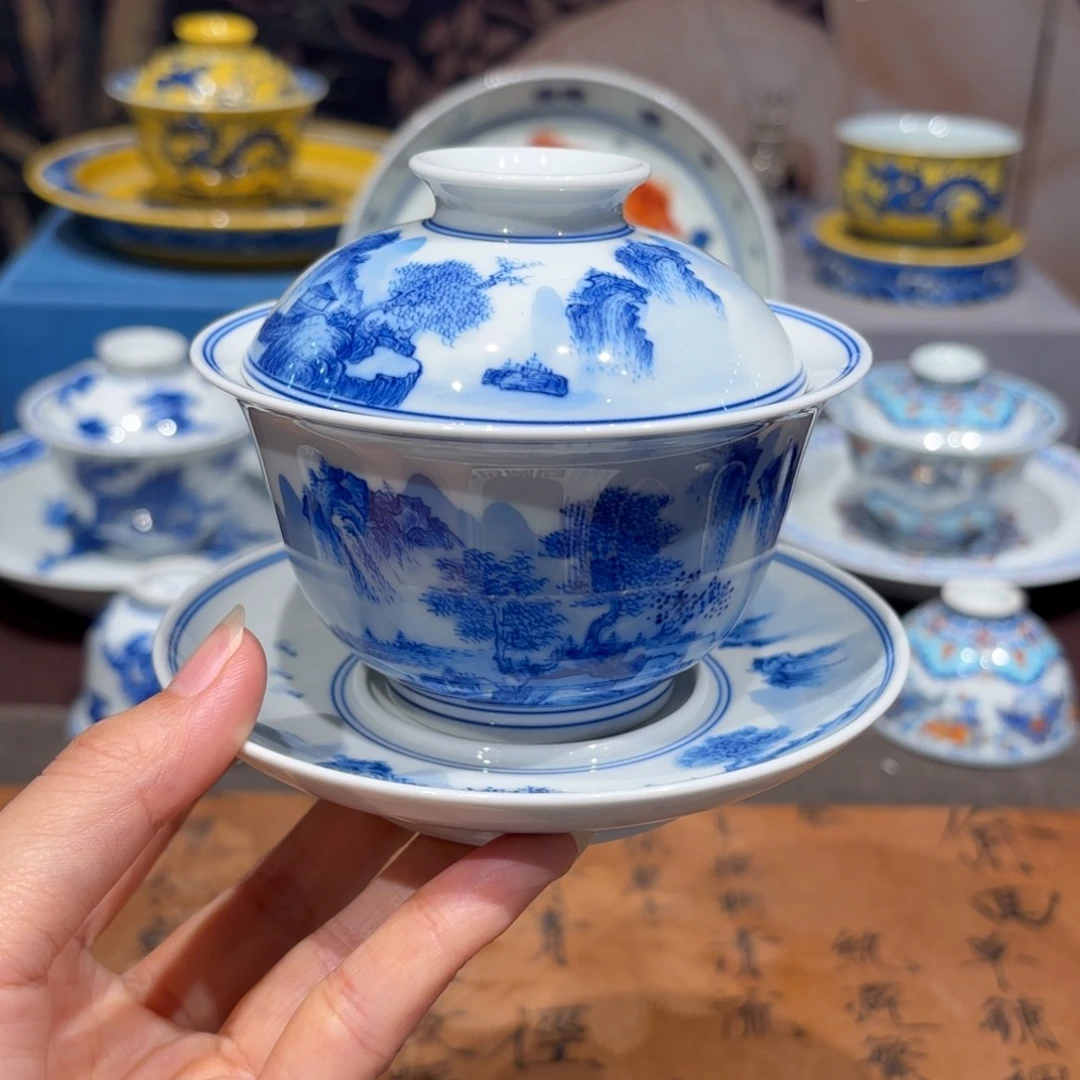 手工手绘陶瓷茶具