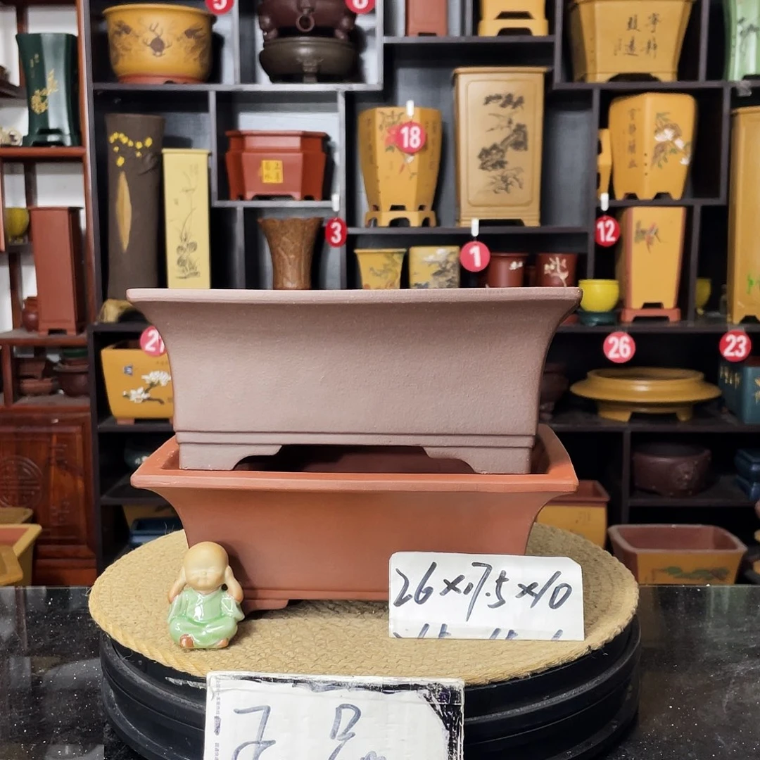 紫砂D-婉秋紫砂花盆