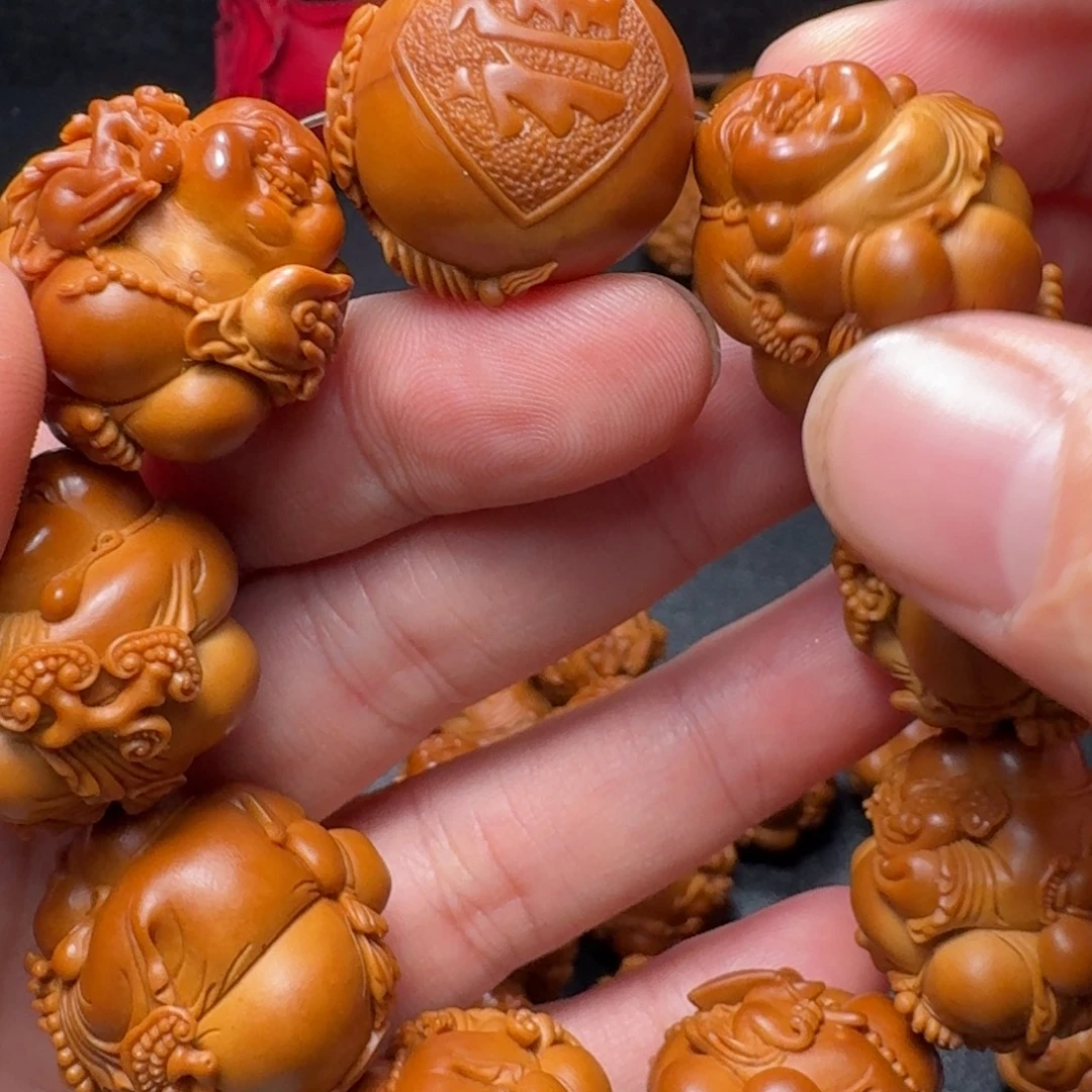 财***哥手串/手链橄榄核弥勒