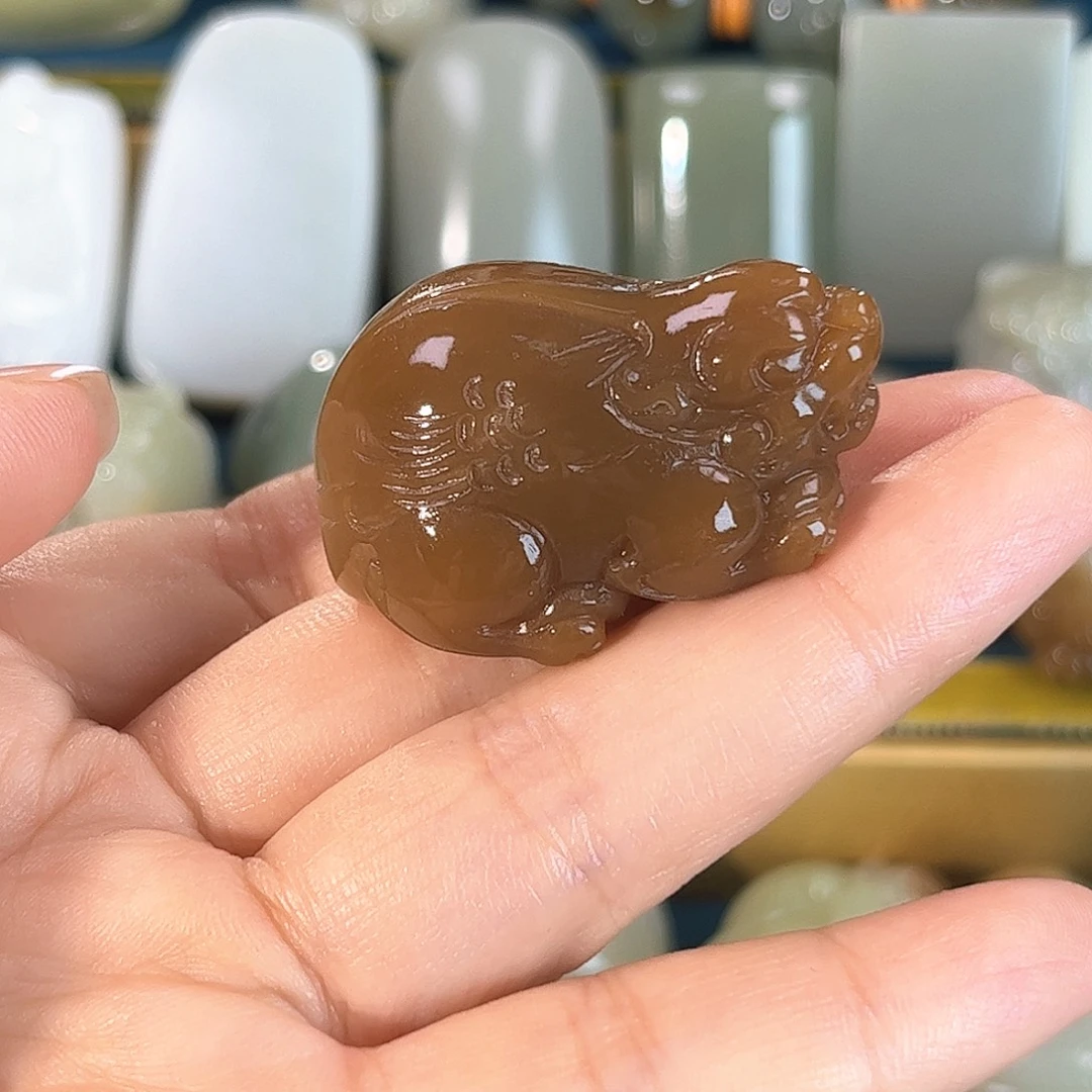 和田玉（糖玉）未镶嵌颈饰