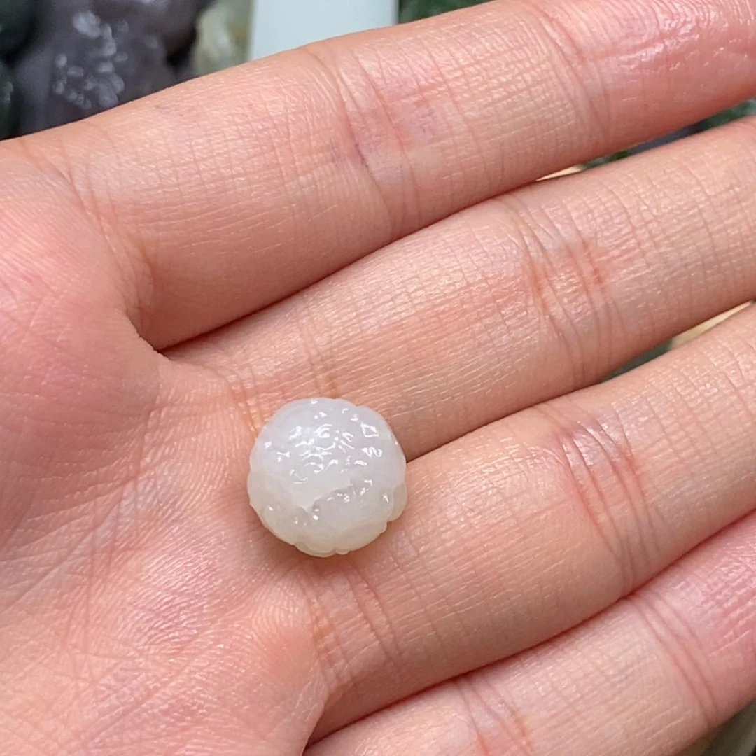 和田玉未镶嵌颈饰小*精