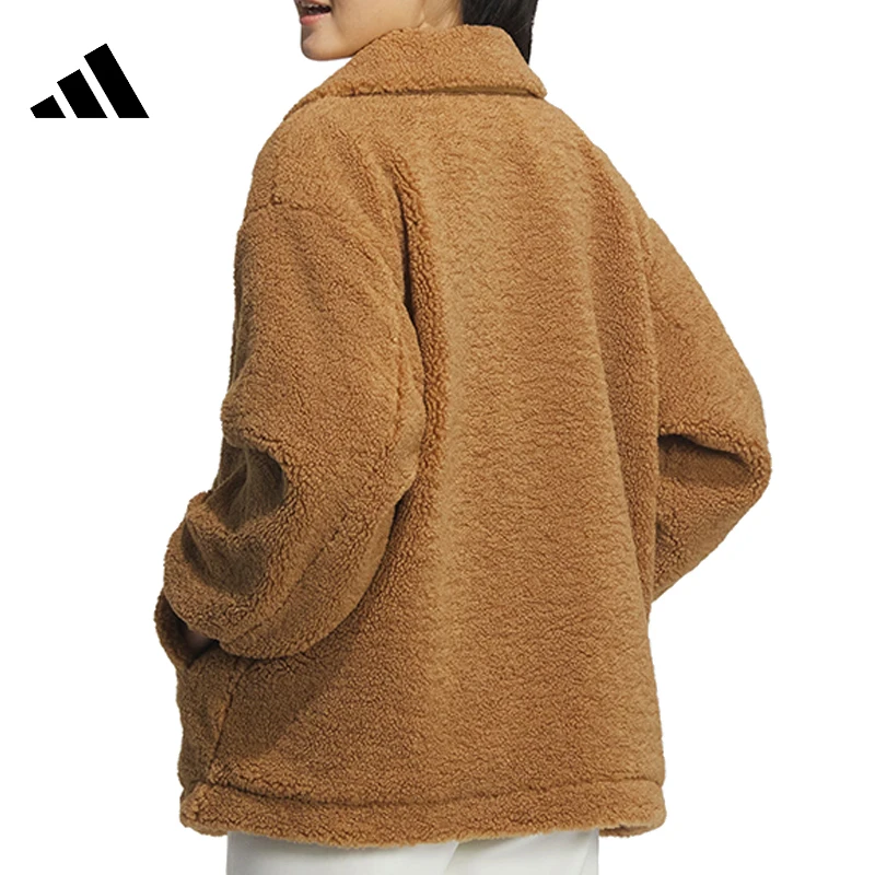 adidas/阿迪达斯『商城专属』女子冬运动训练休闲夹克外套 JJ3576