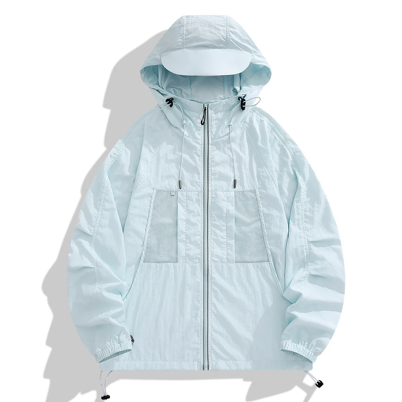 蕉下客新品夏季新款防晒运动连帽防晒服男女情侣轻户外薄款外套L6