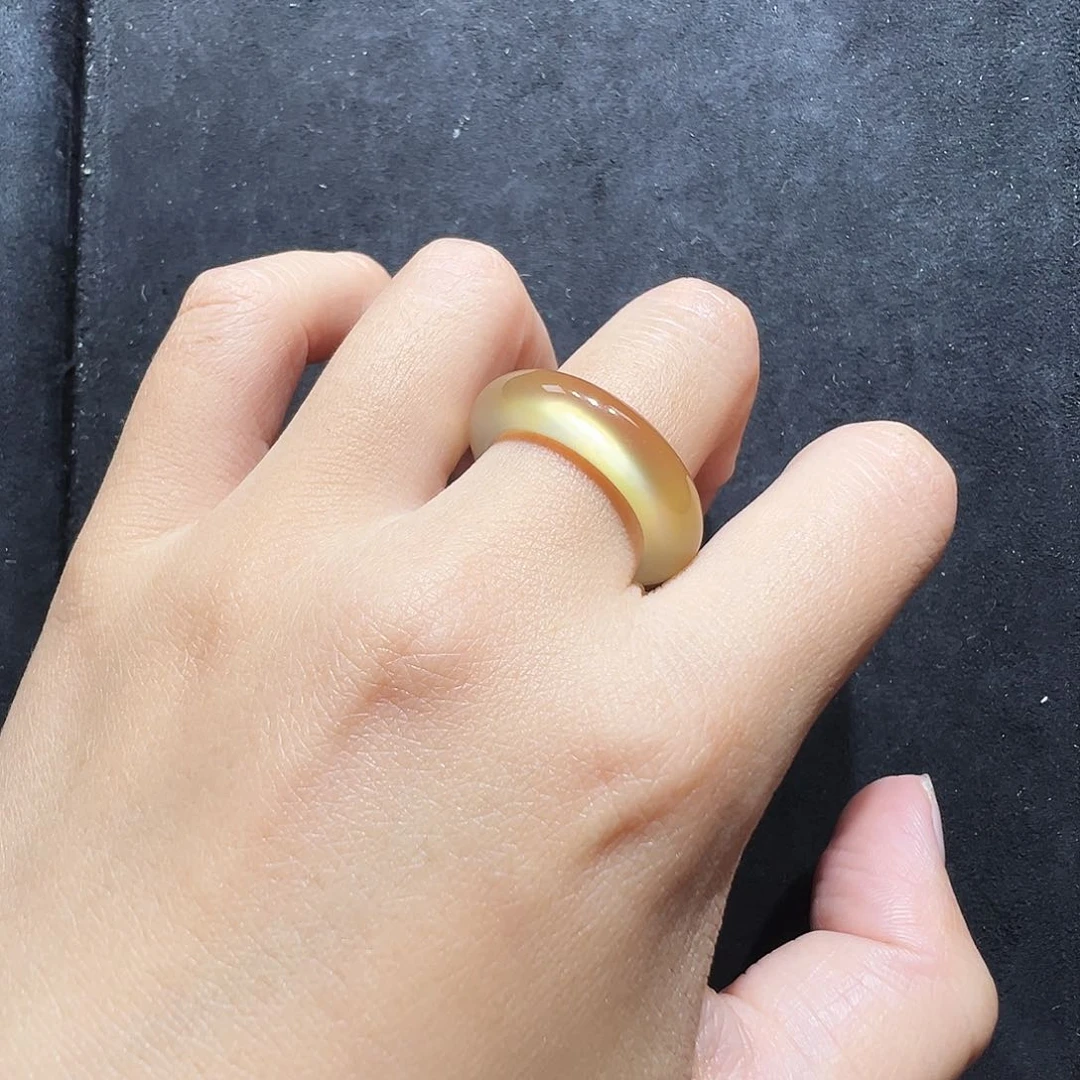 玛瑙/玉髓戒圈未镶嵌