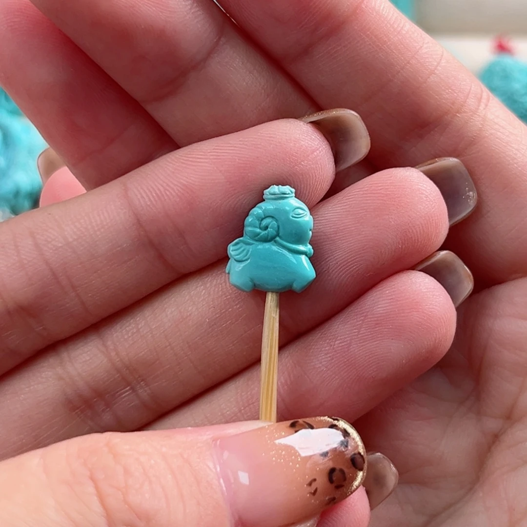 绿松石未镶嵌配饰